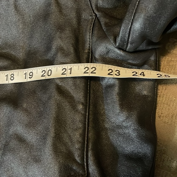Used leather jacket size XL by Alfani - Picture 12 of 15